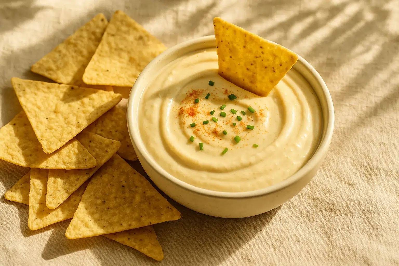 רוטב גבינה צמחונית עם קשיו בעזרת botenz