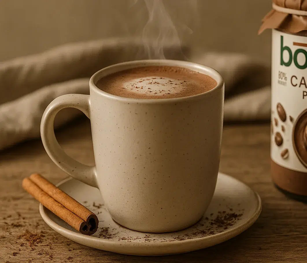 שוקו בריא שנעשה ללא תוספת סוכר ועם עוד חלבון