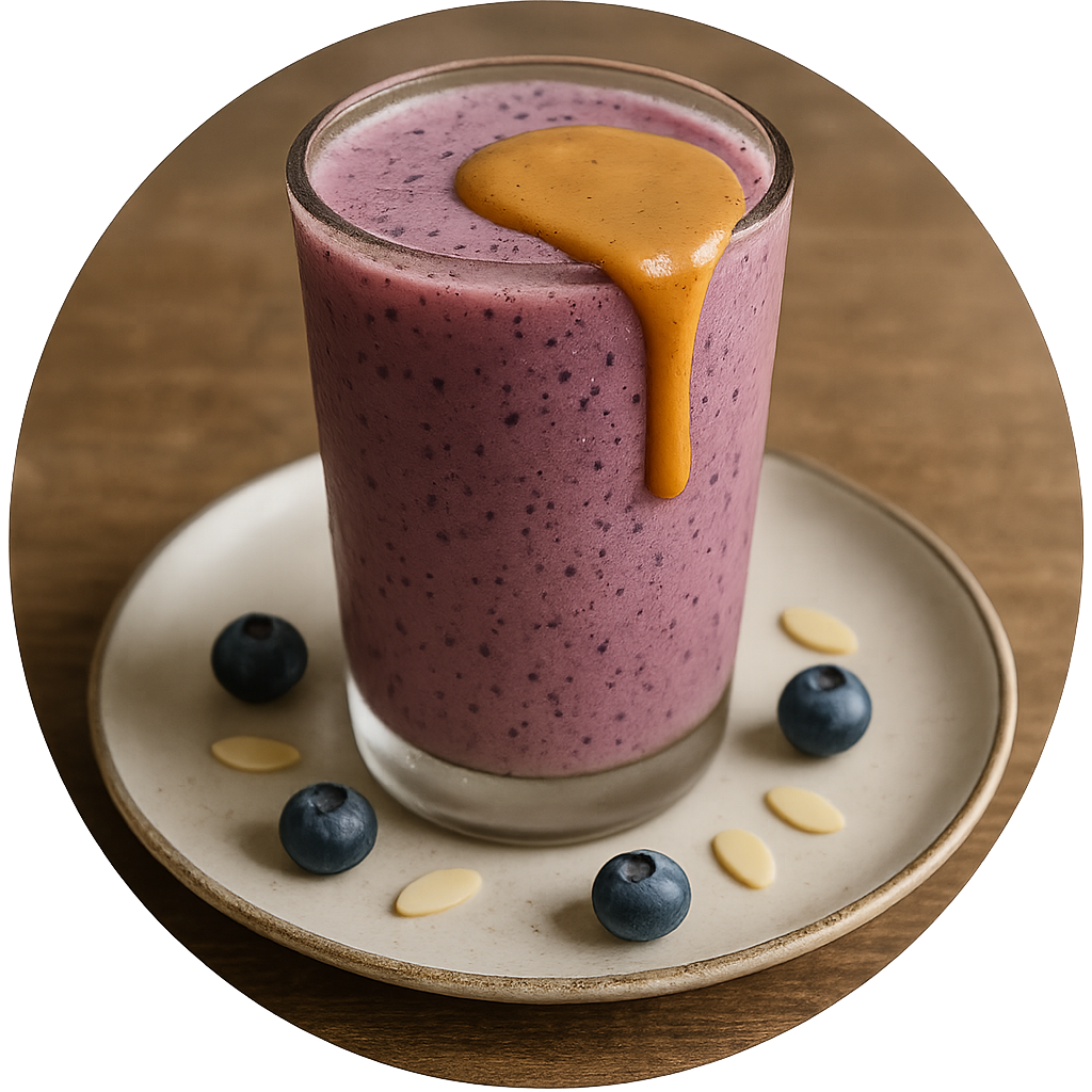 blubbery almond shake protein rich