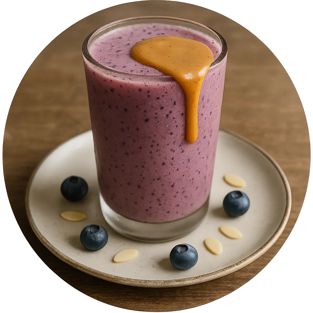 blubbery almond shake protein rich