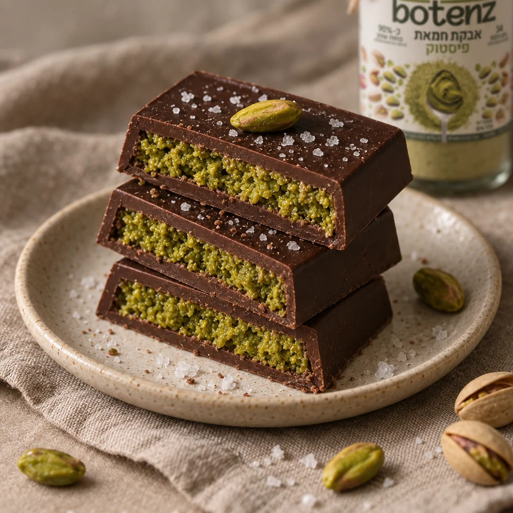 Healthy Vegain dubai chocolate bar